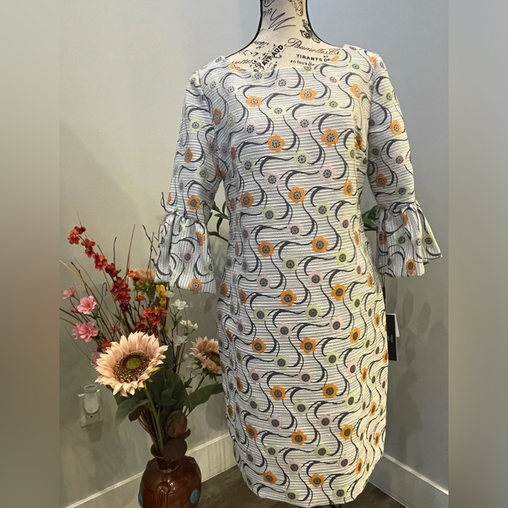 Floral Dress Karl Lagerfield